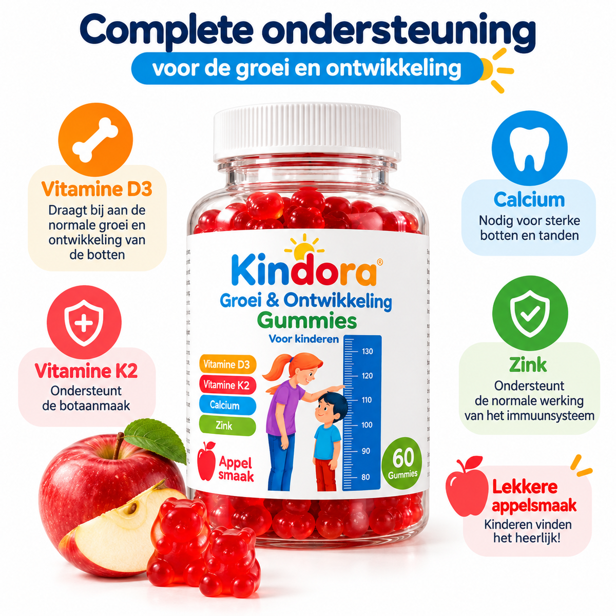 Kindora® Groei Gummies